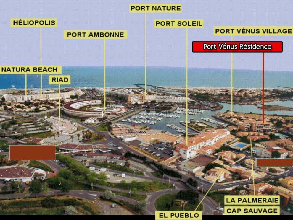 Studio Port Venus Village Naturiste Agde Ngoại thất bức ảnh